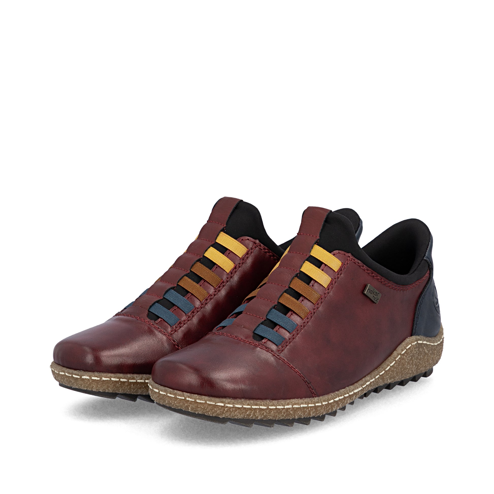 Red Elasticated Shoes for Women | Rieker L7562-35