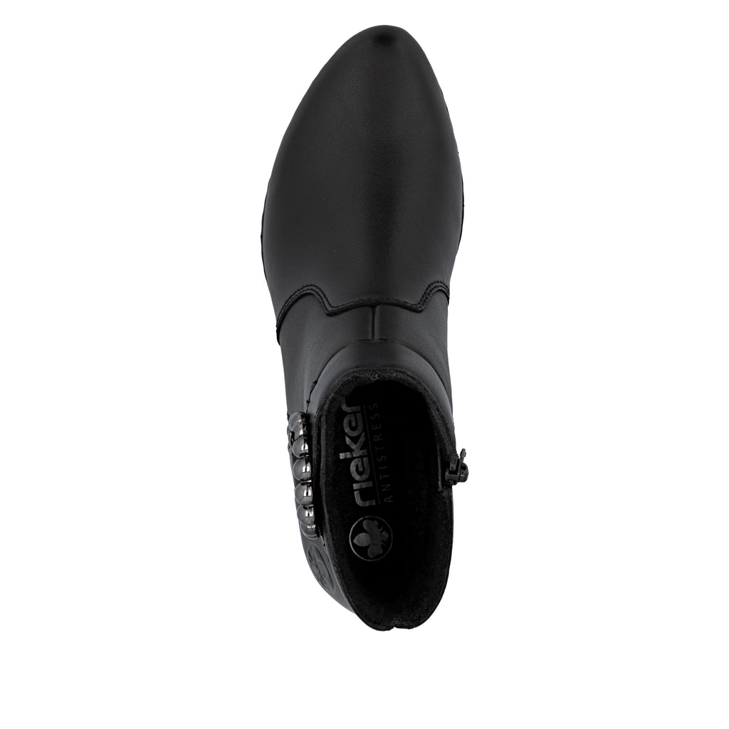 Black Zip Boots for Women | Rieker Y0797-00