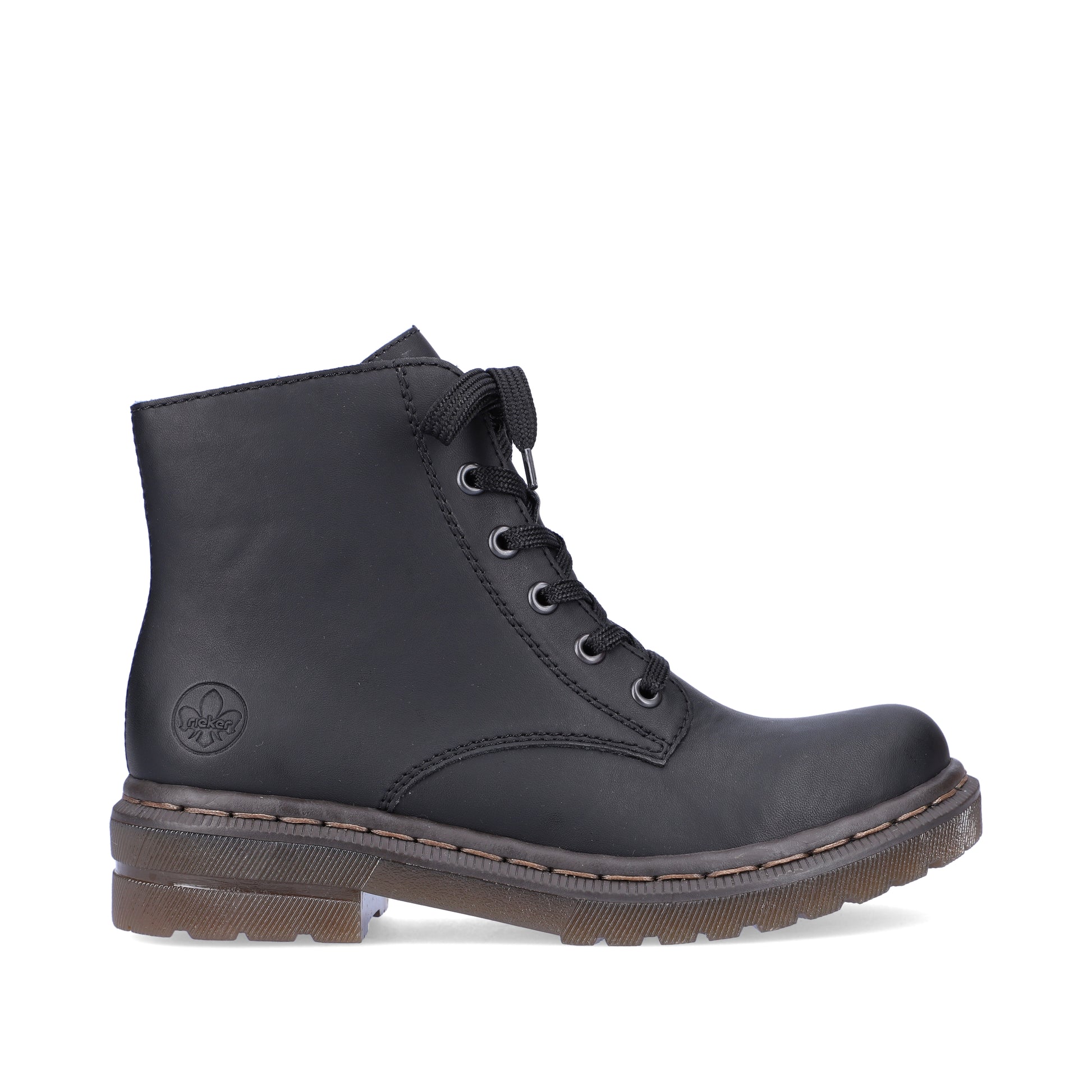 Black Zip Boots for Women | Rieker 78240-00