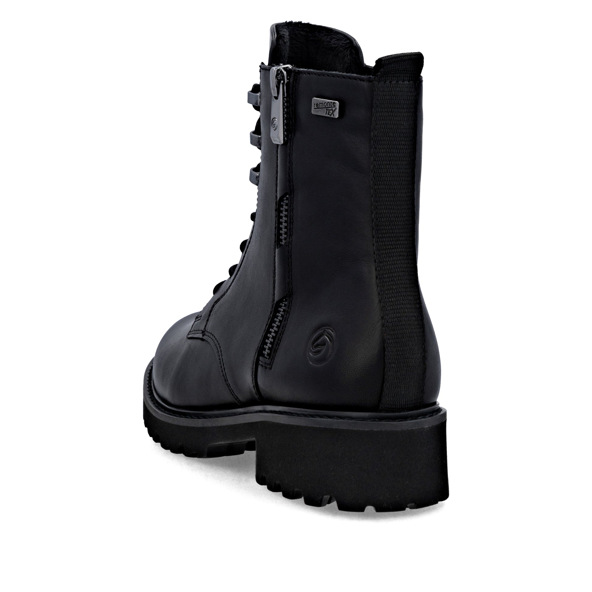 Black Zip Boots for Women | Remonte D8656-00