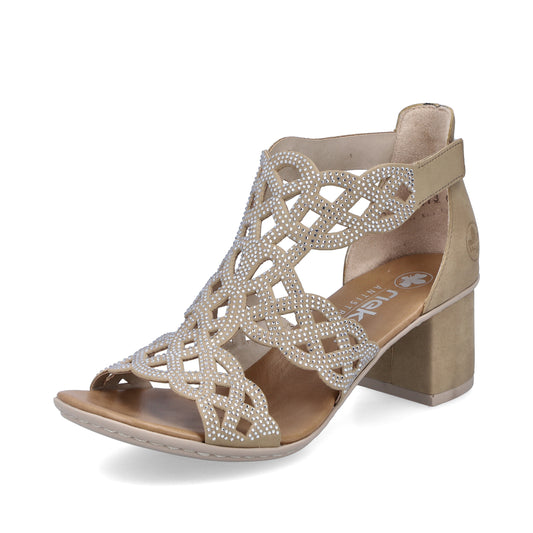 Rieker Woman's Sandals - Beige | 64773-61