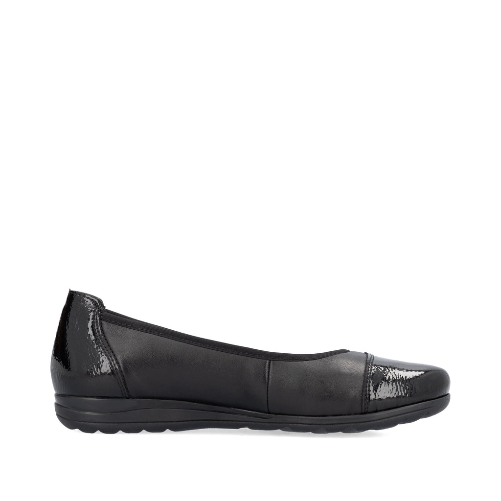 Black Slip-On Shoes for Women | Rieker L9351-00