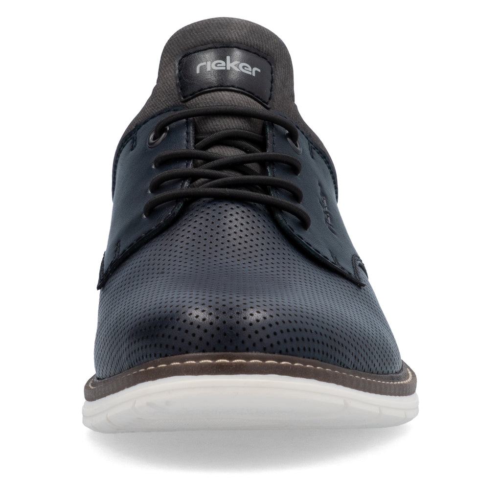 Blue Elasticated Shoes for Men | Rieker 14450-15