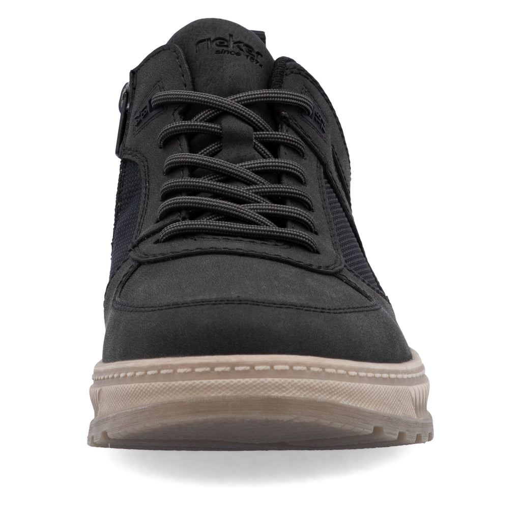 Black Zip Boots for Men | Rieker 37004-00