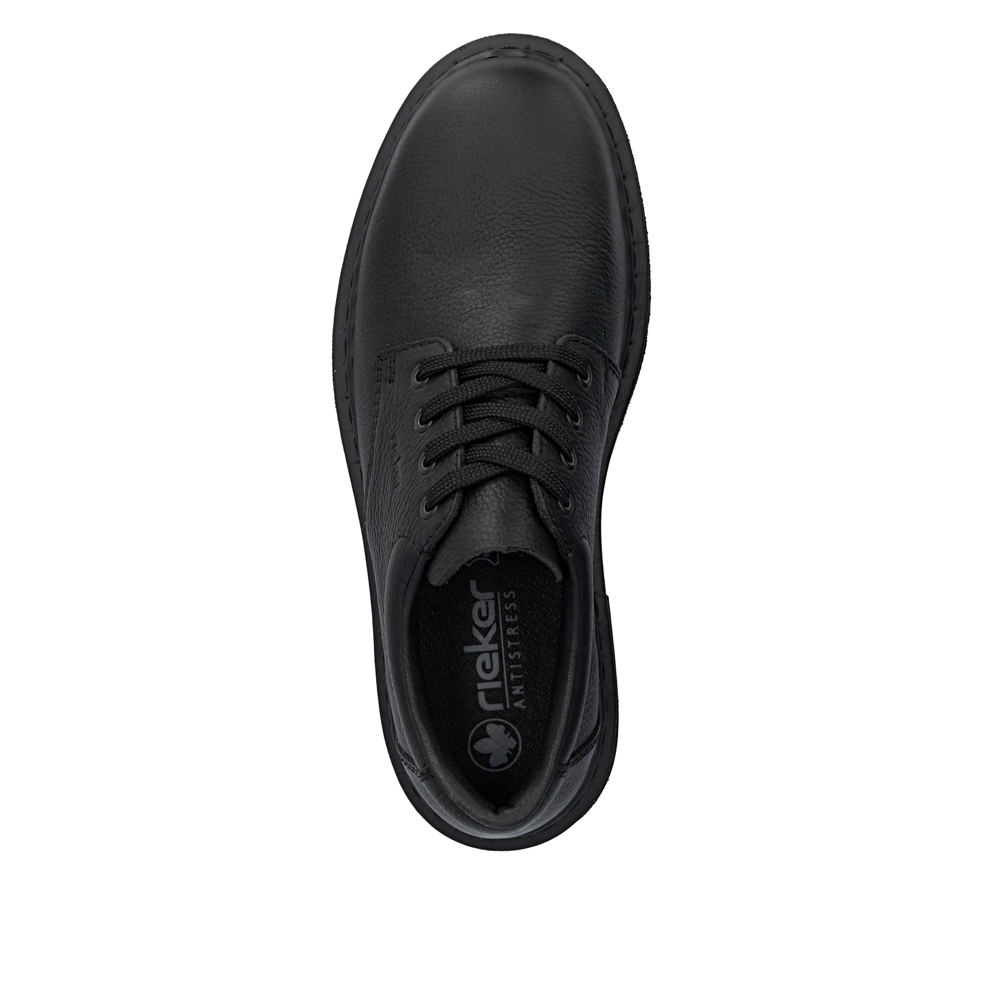 Black Elasticated Shoes for Men | Rieker 31610-00