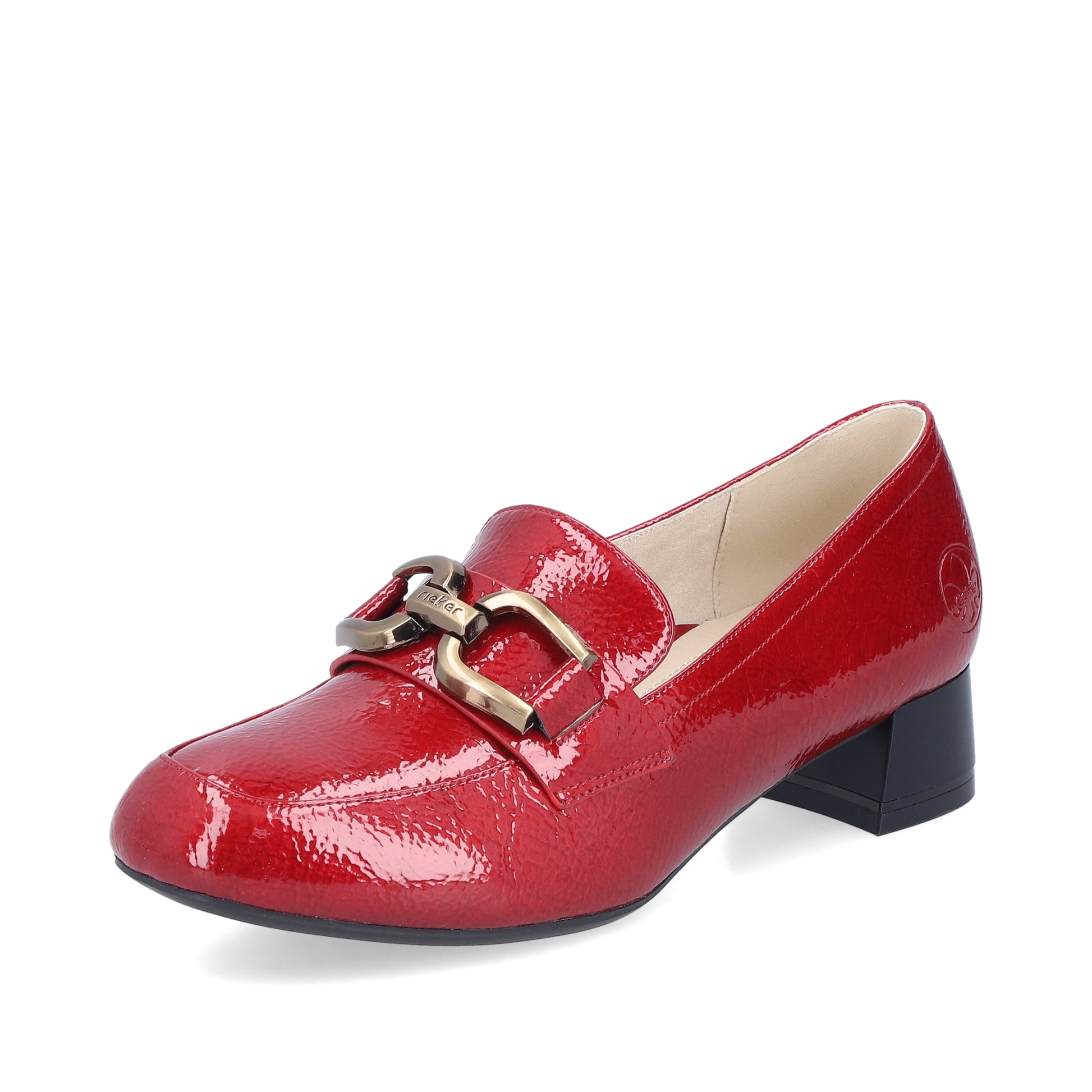 Red Slip-On Shoes for Women | Rieker 45052-33