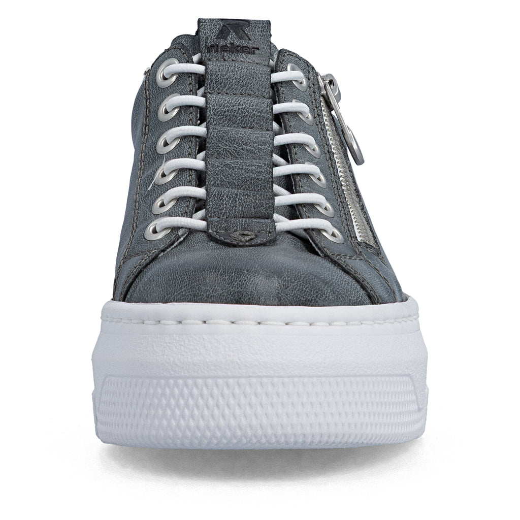 Blue Zip Shoes for Women | Rieker M1953-14