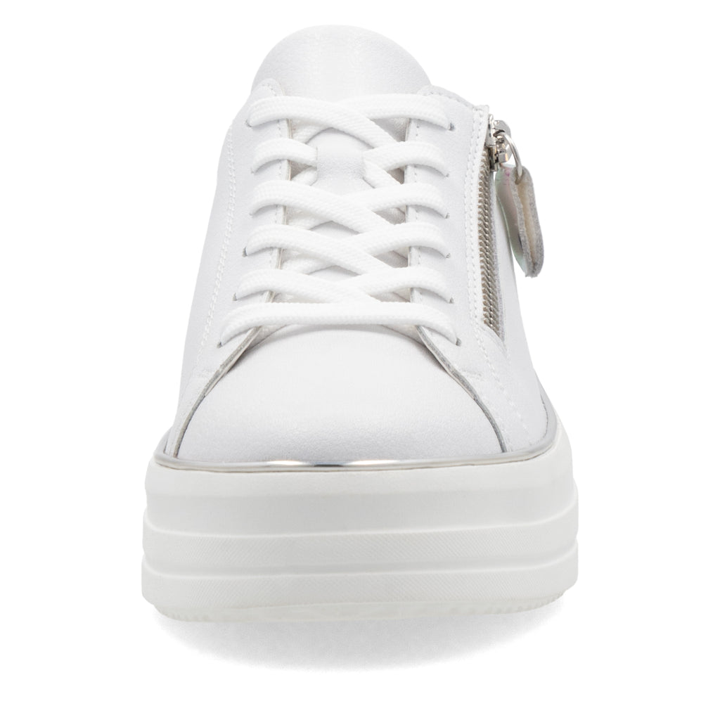 White Zip Shoes for Women | Remonte D1C06-80