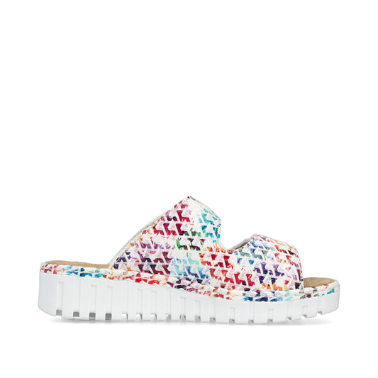 Rieker Woman's Sandals - Multi-Coloured | V1392-90