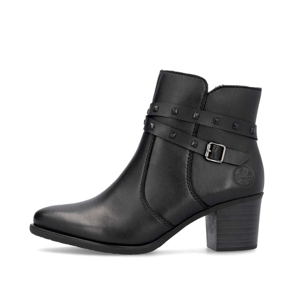 Black Zip Boots for Women | Rieker Y2059-00