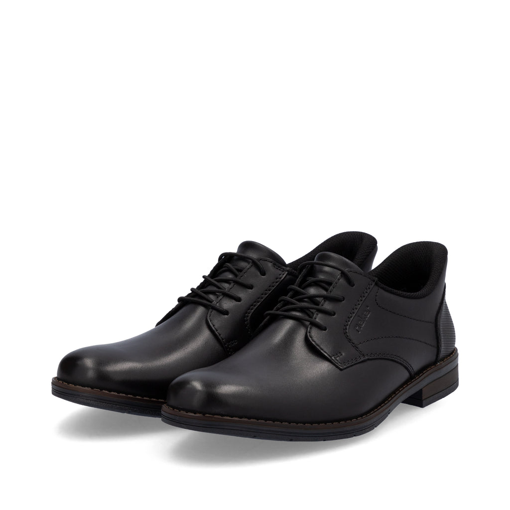 Black Elasticated Shoes for Men | Rieker 10353-00
