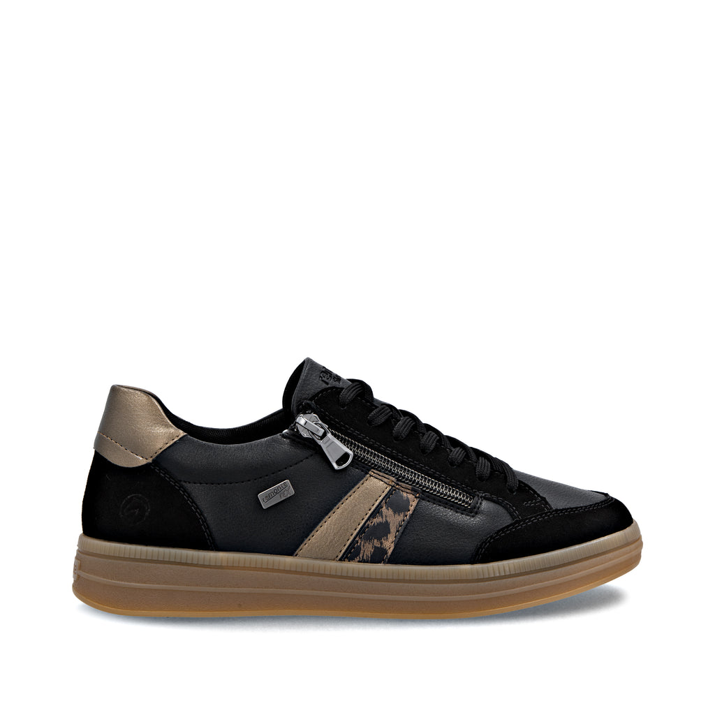 Black Zip Shoes for Women | Remonte D2C04-03