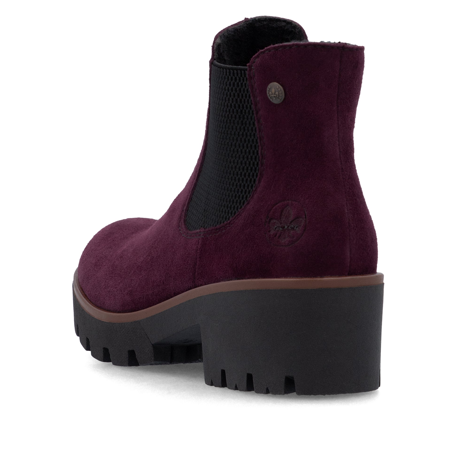 Red Elasticated Boots for Women | Rieker 79265-30