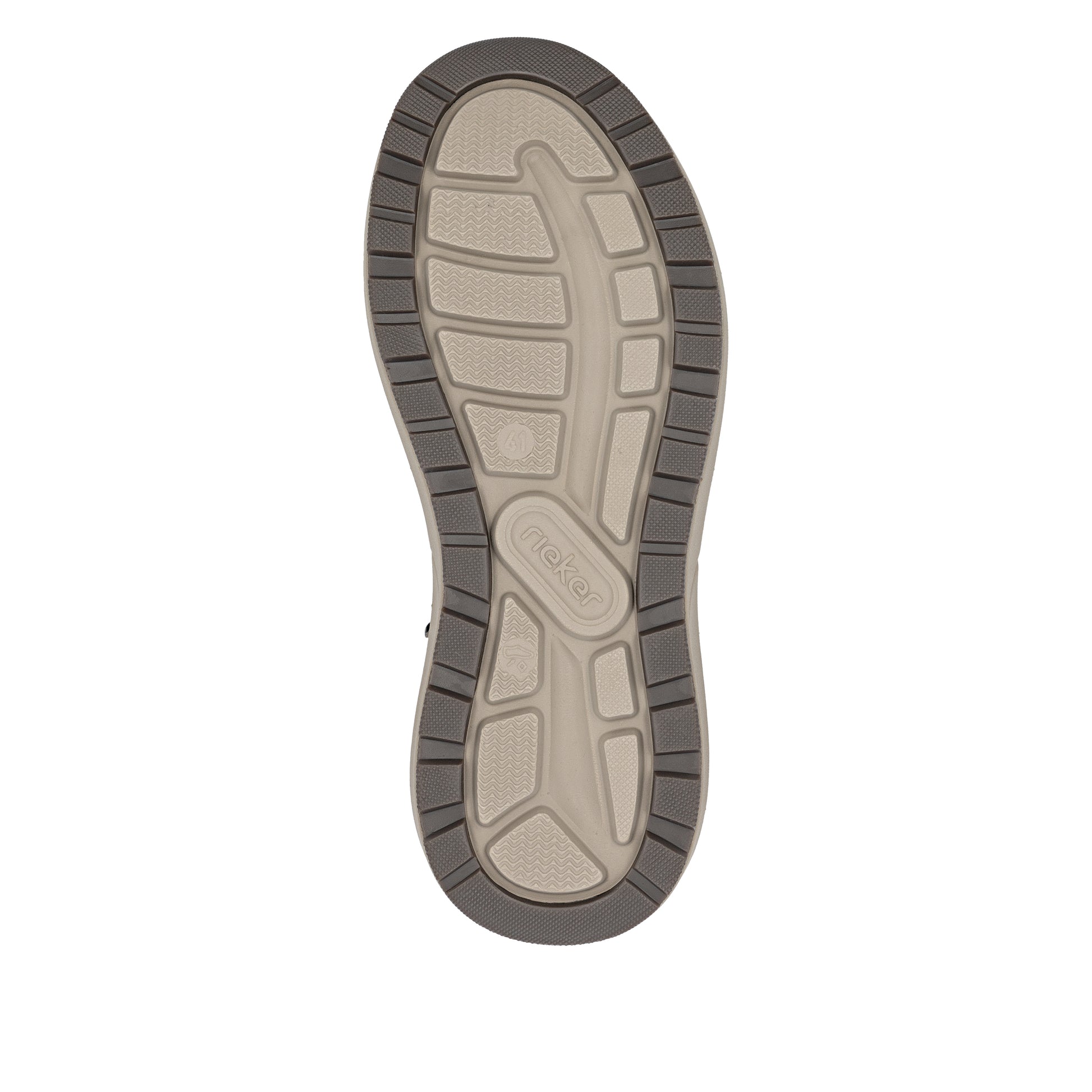 Brown Zip Shoes for Men | Rieker 06000-22