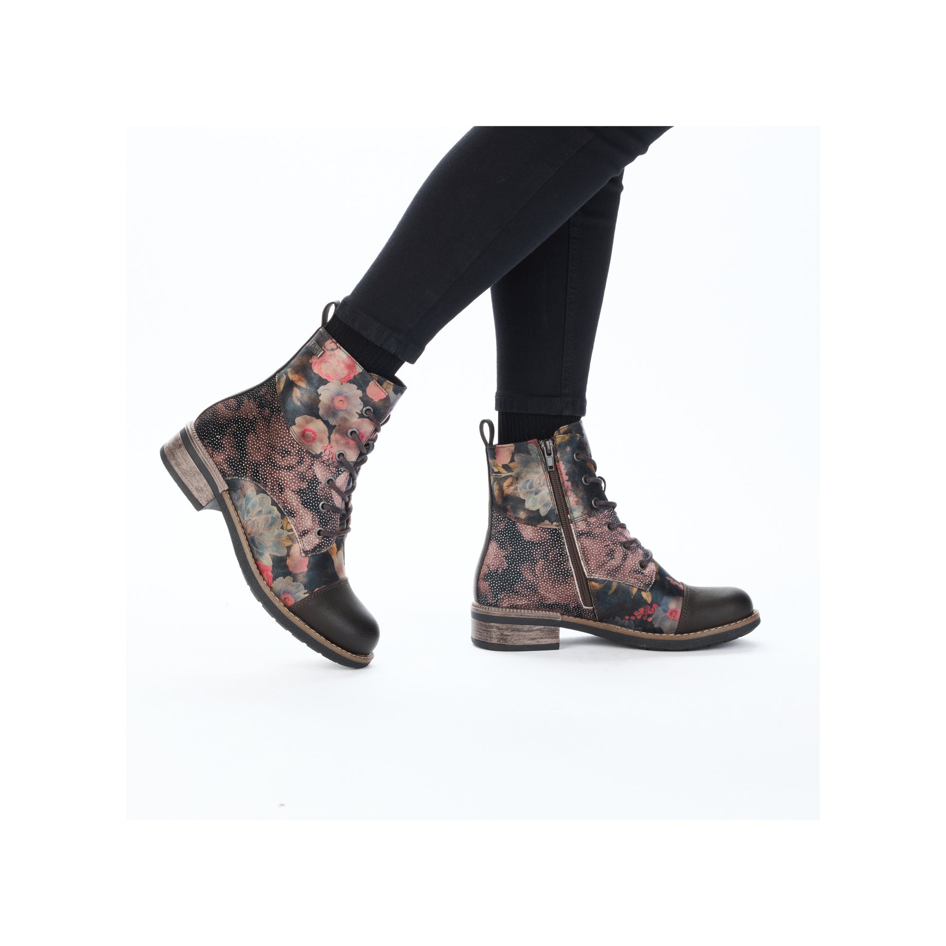 Multi Zip Boots for Women | Rieker 94611-91