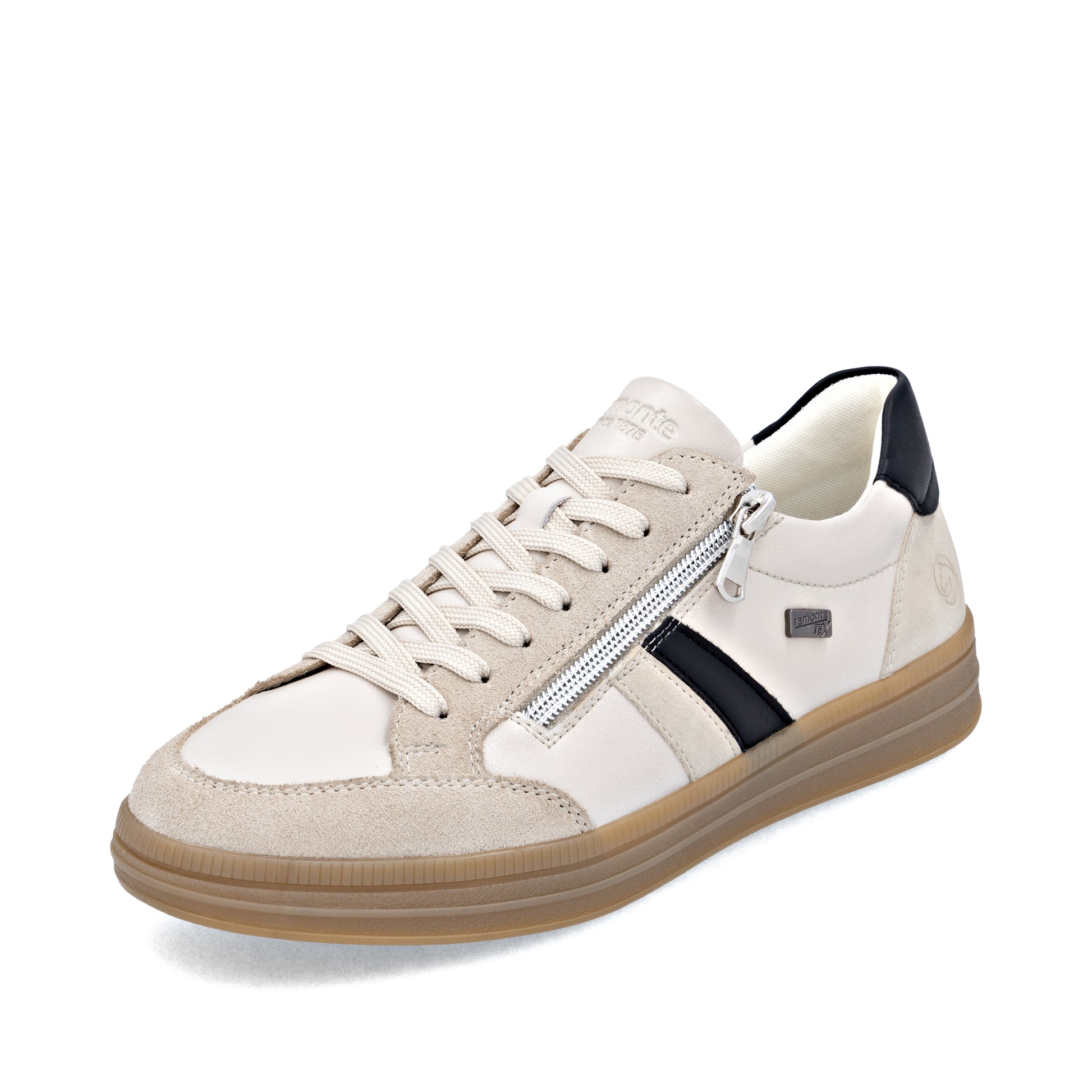 Beige Zip Shoes for Women | Remonte D2C04-62