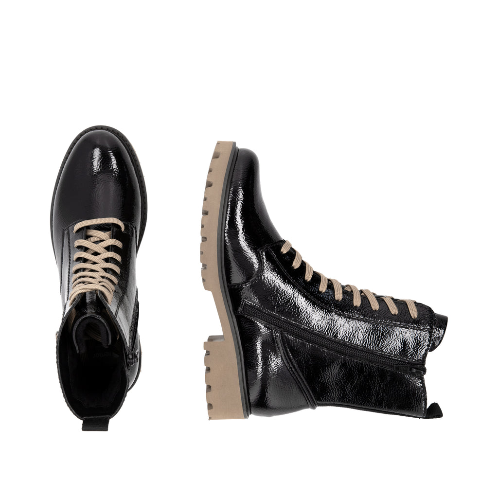 Black Zip Boots for Women | Remonte D8663-00