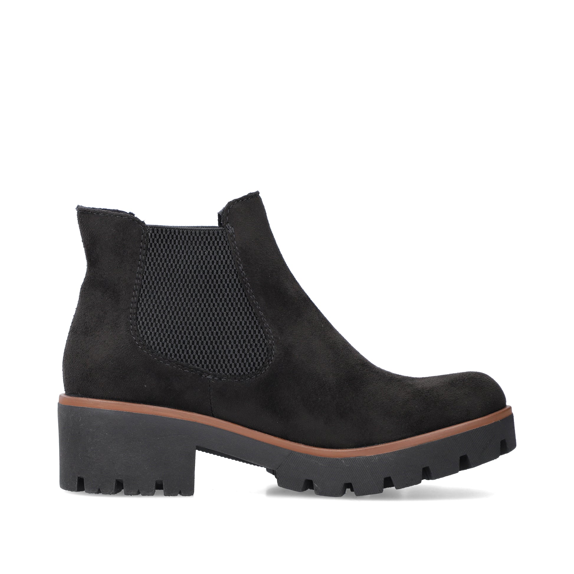 Black Elasticated Boots for Women | Rieker 79265-00