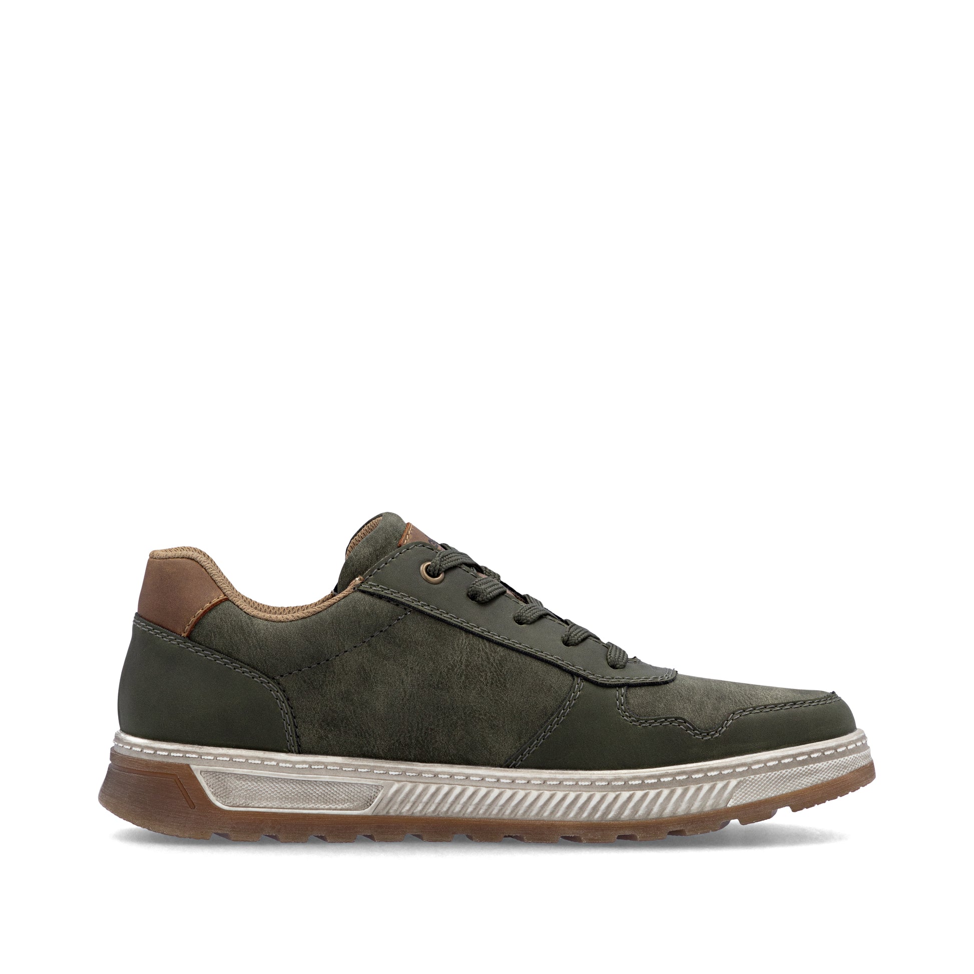 Green Zip Shoes for Men | Rieker 37029-52
