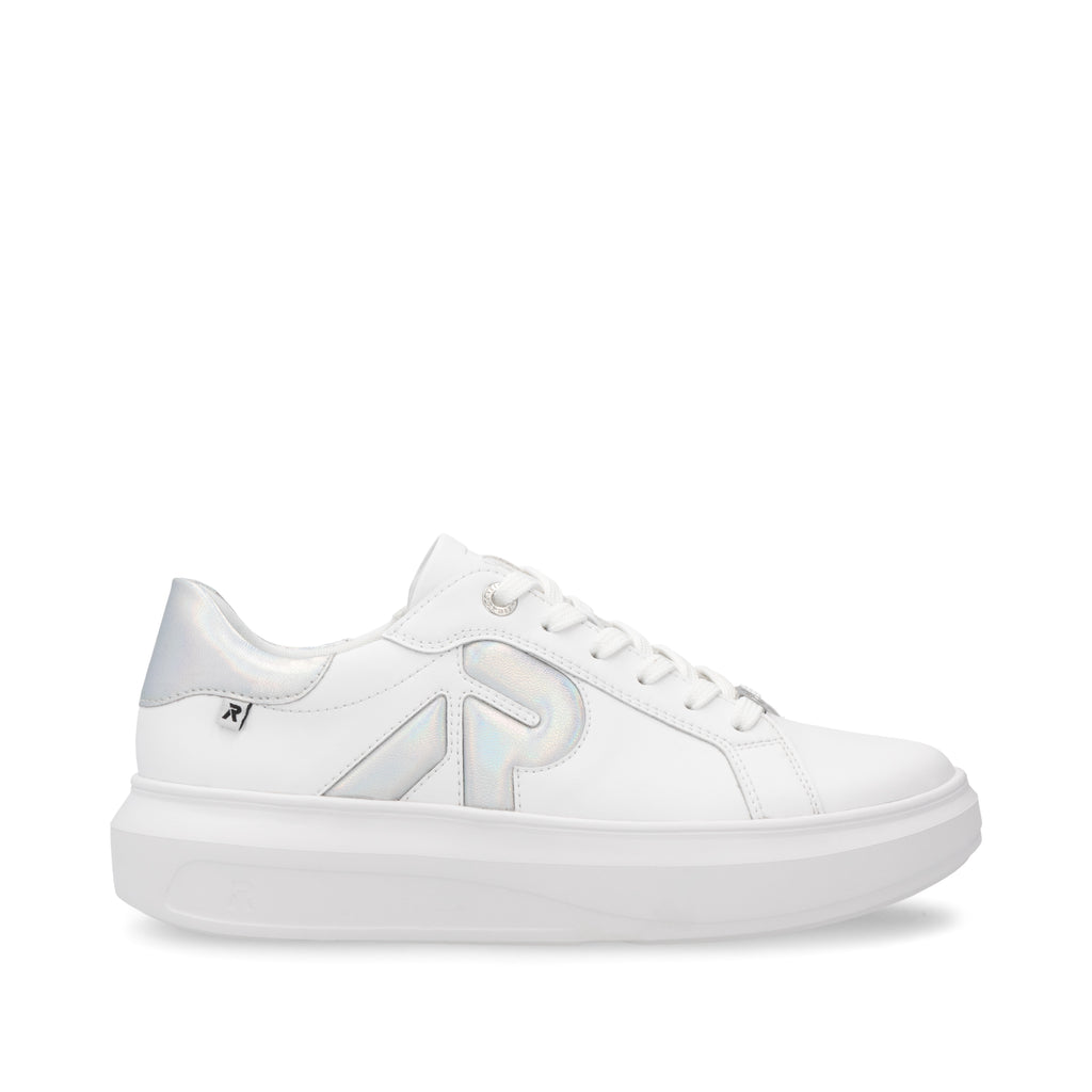 White Elasticated Shoes for Women | Rieker Sport W1204-82
