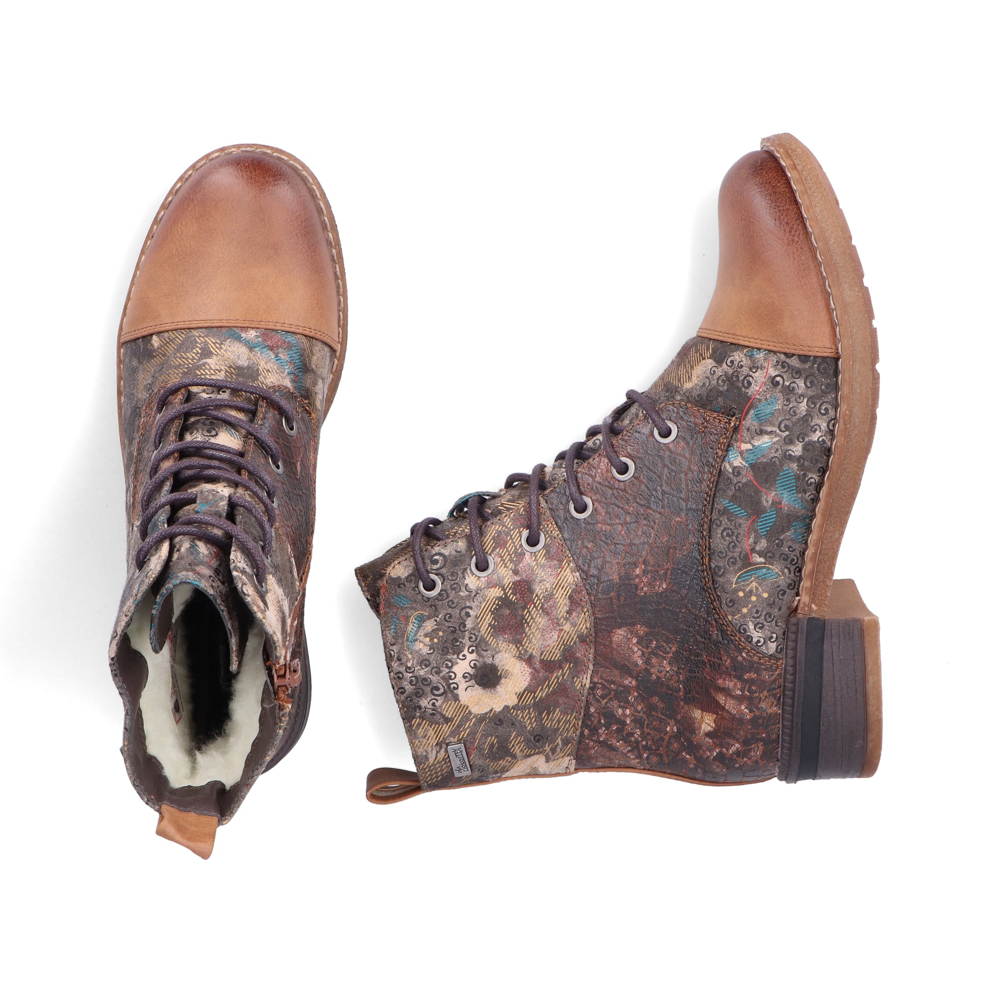 Multi Zip Boots for Women | Rieker 94611-90