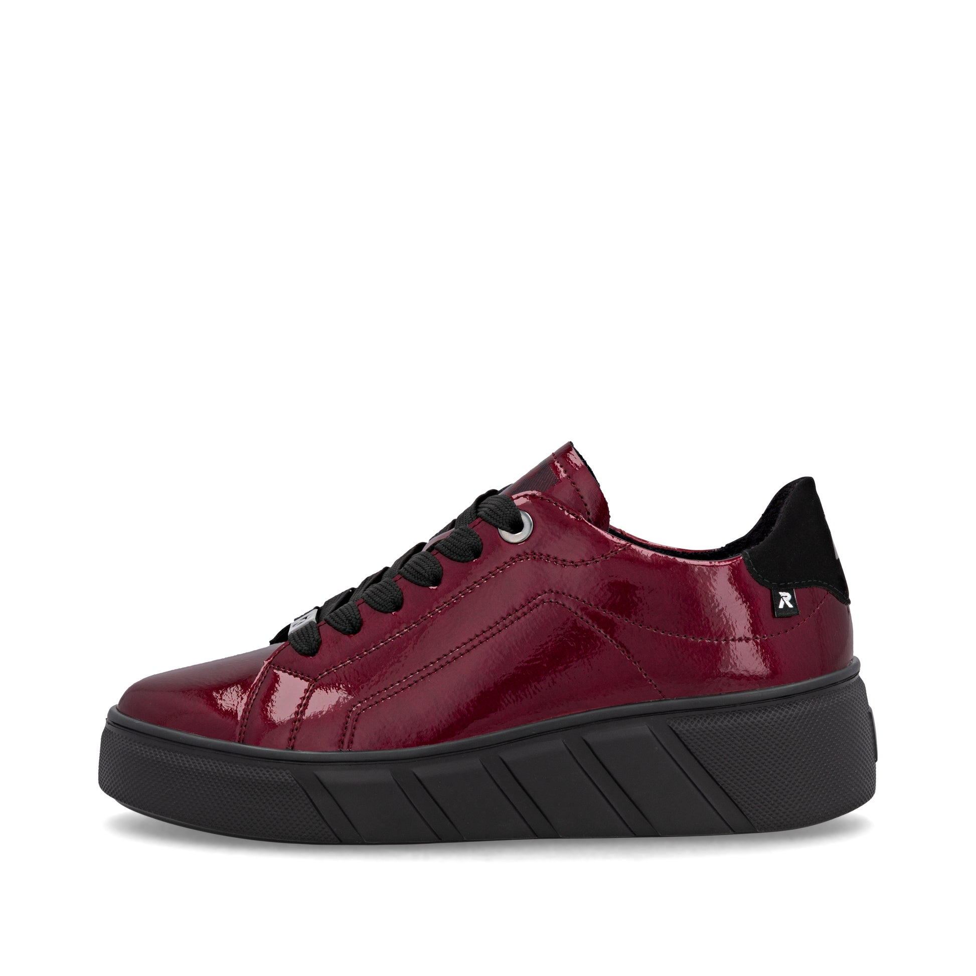 Red Elasticated Shoes for Women | Rieker W2601-35