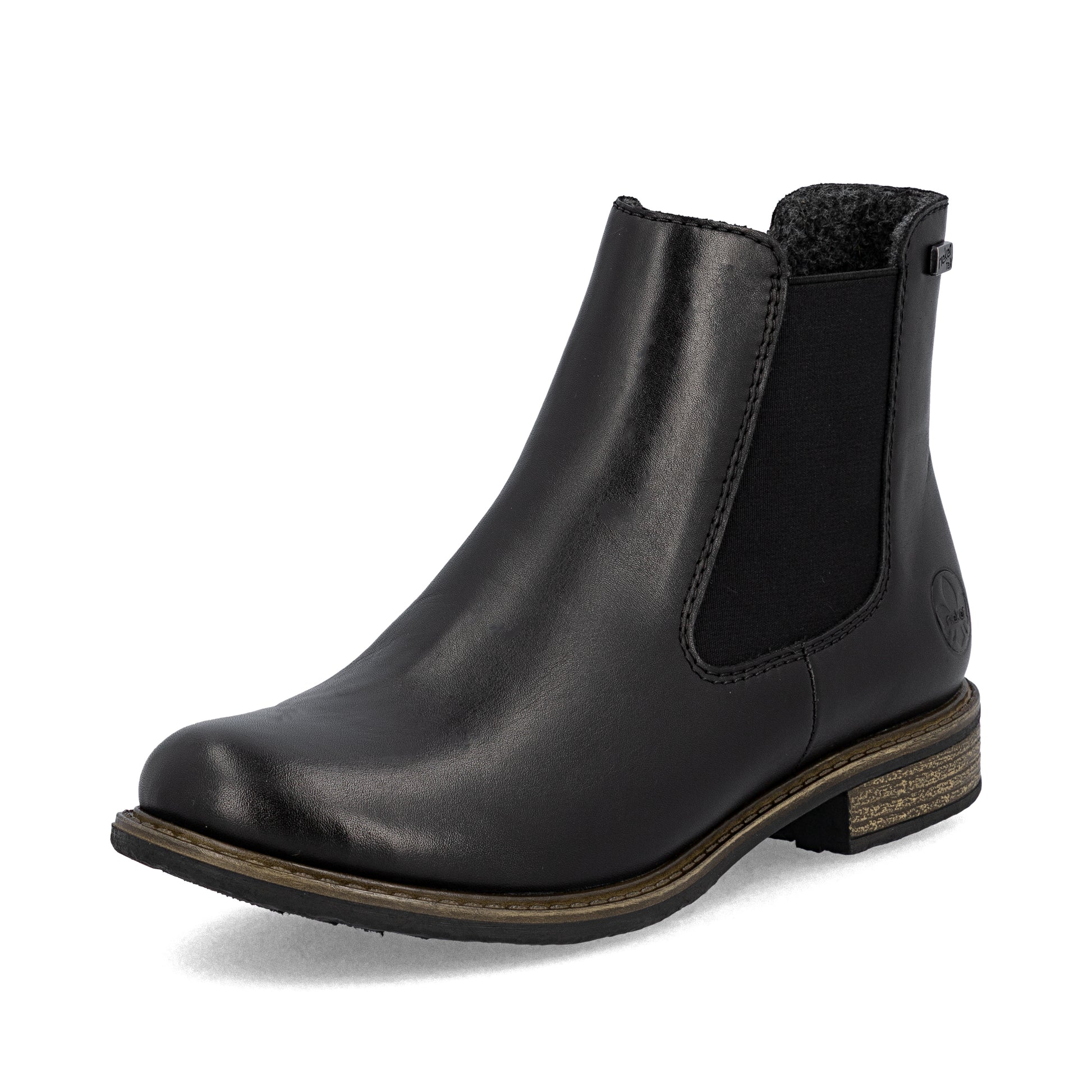 Black Zip Boots for Women | Rieker 74870-00