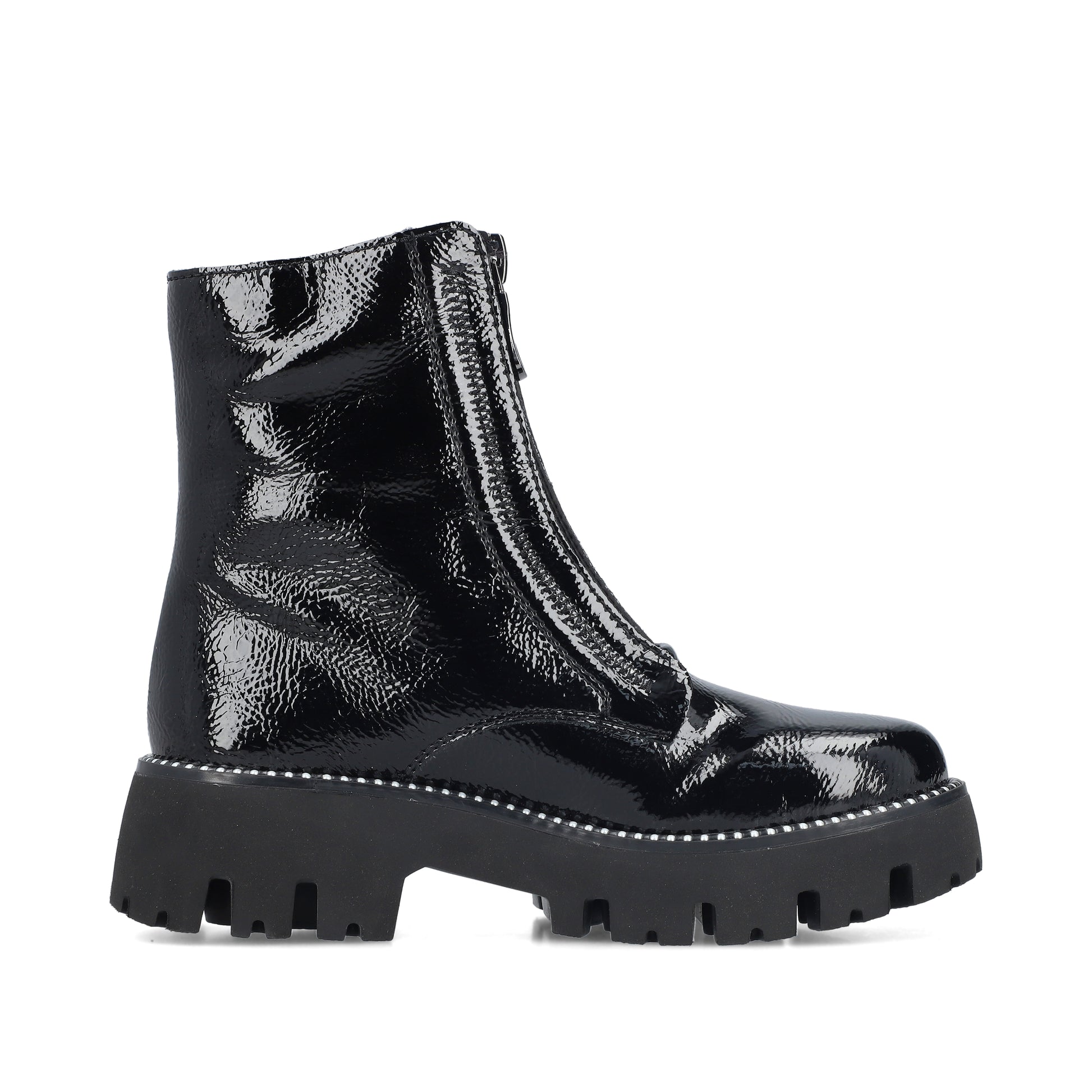 Black Zip Boots for Women | Rieker Y3351-00