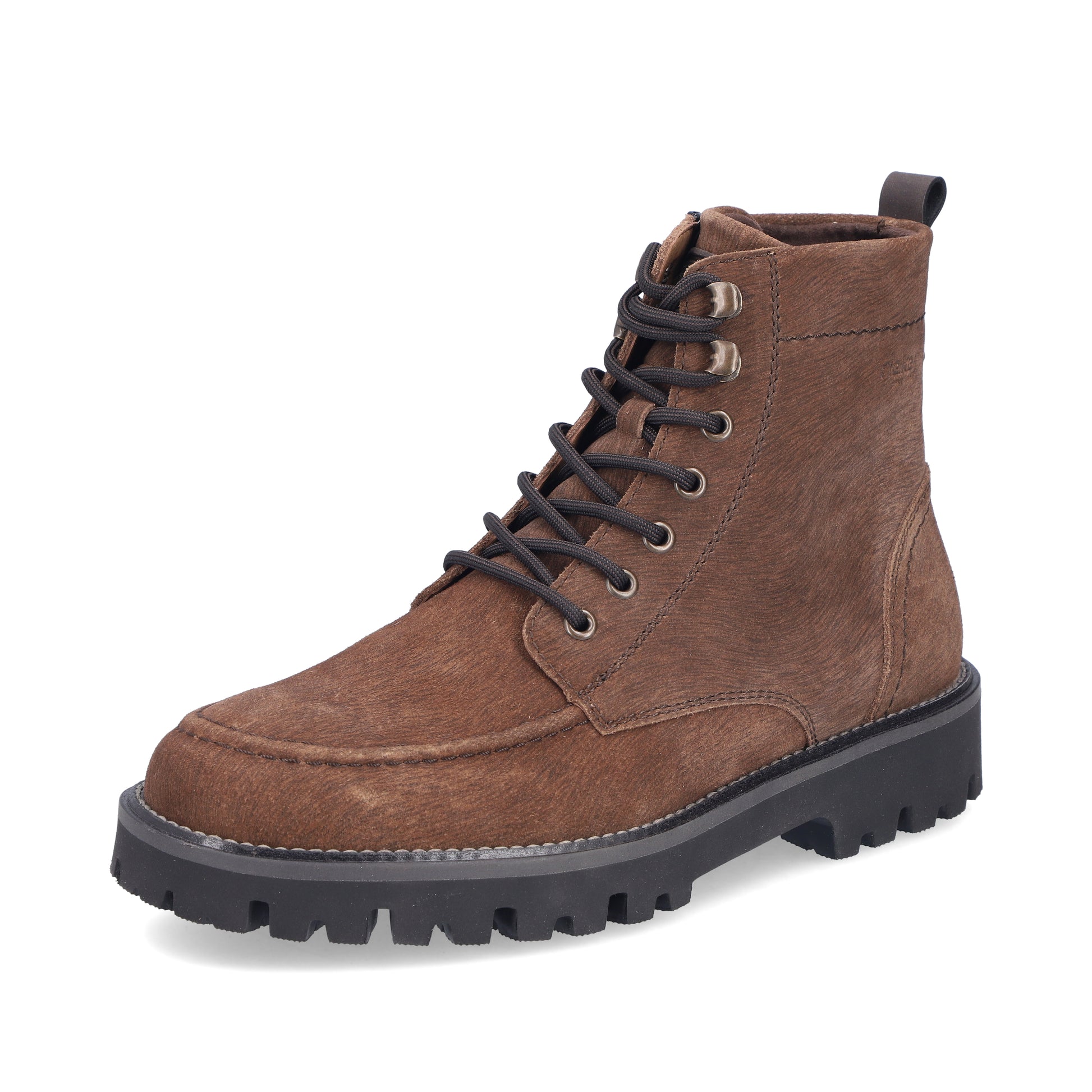 Brown Zip Boots for Men | Rieker 30414-25