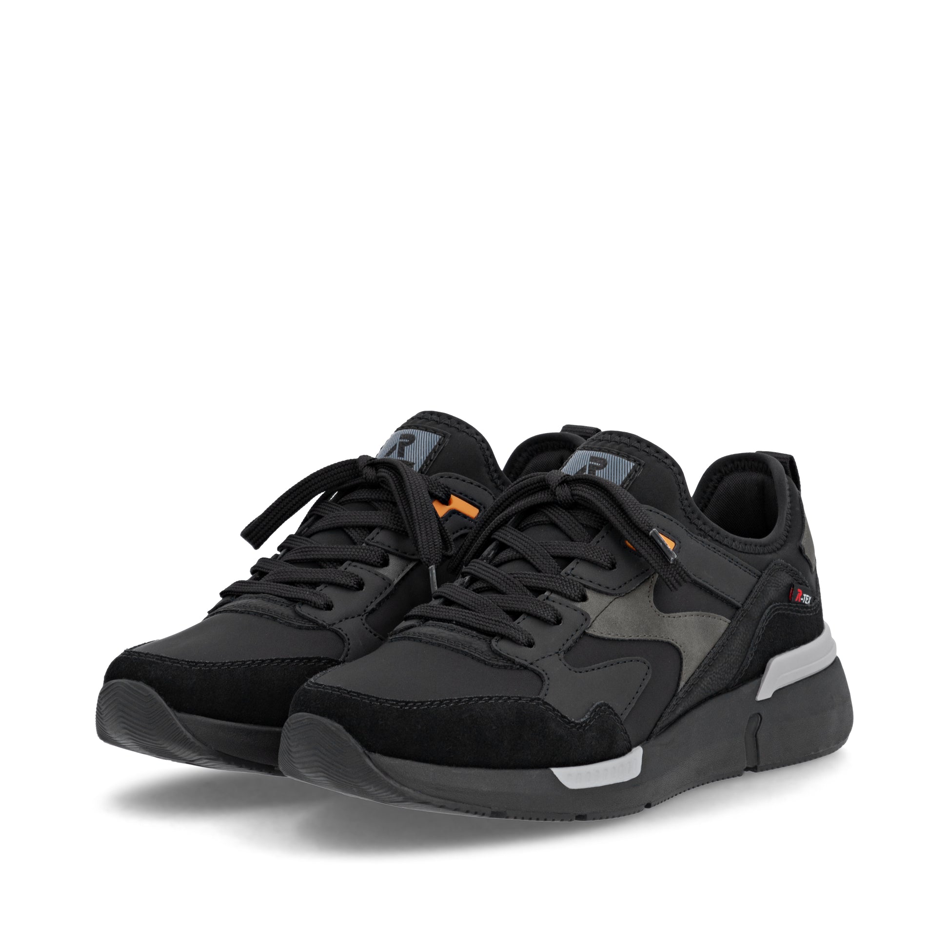 Black Elasticated Shoes for Men | Rieker U1403-01