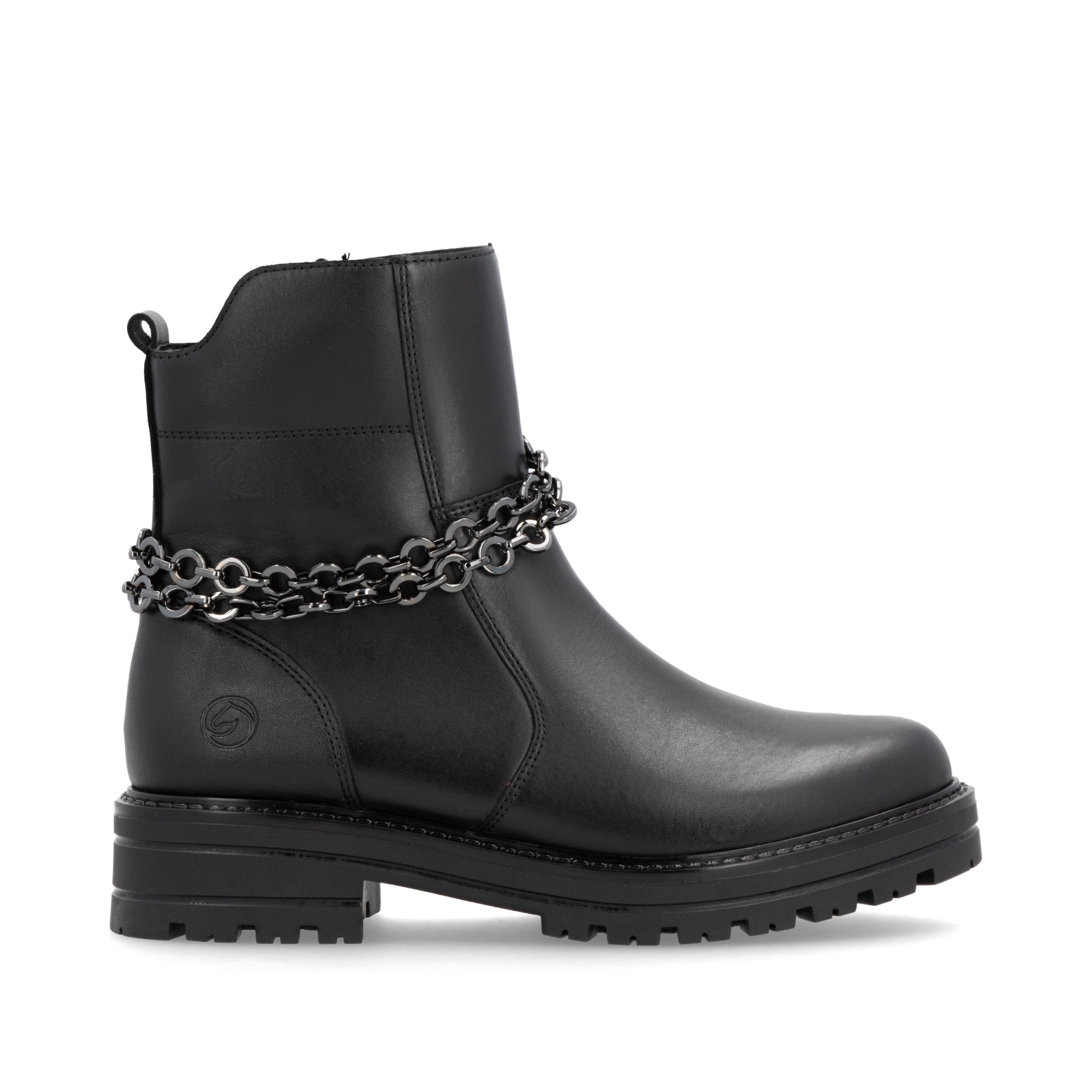 Black Zip Boots for Women | Remonte D2285-00