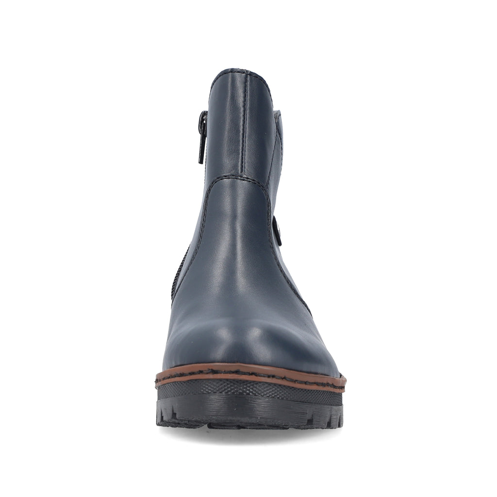 Blue Zip Boots for Women | Rieker X9164-14