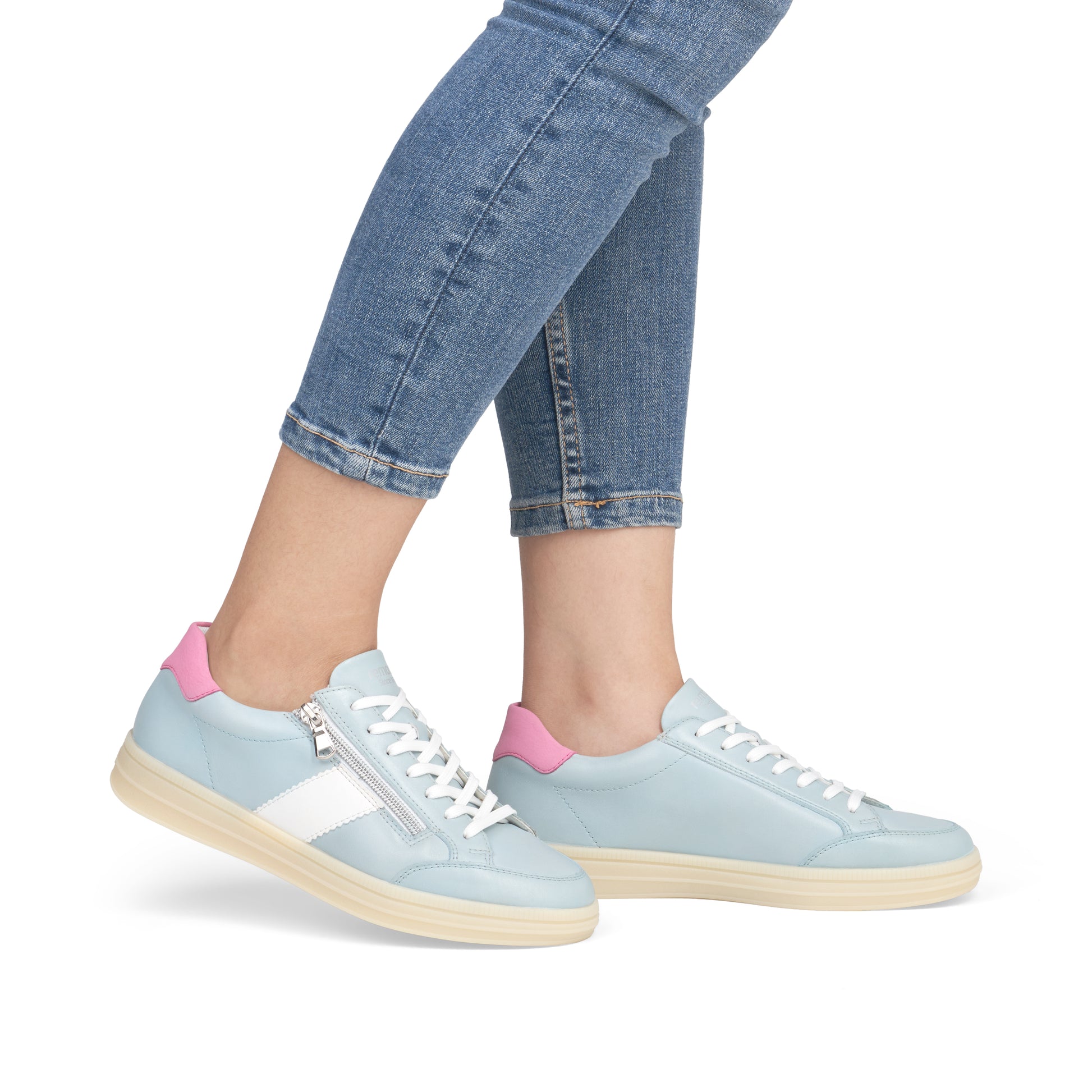 Blue Zip Shoes for Women | Remonte D2C02-12