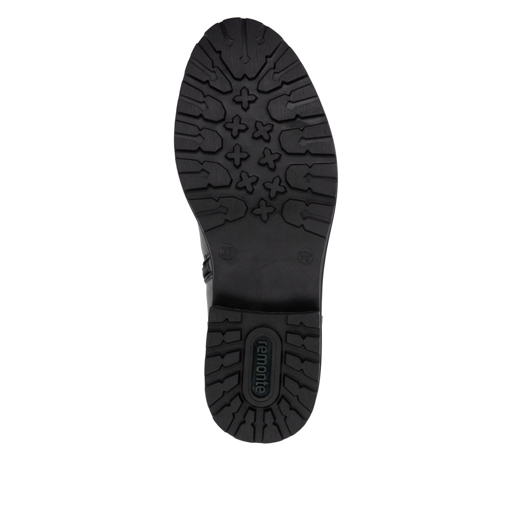 Black Zip Boots for Women | Remonte R6581-02