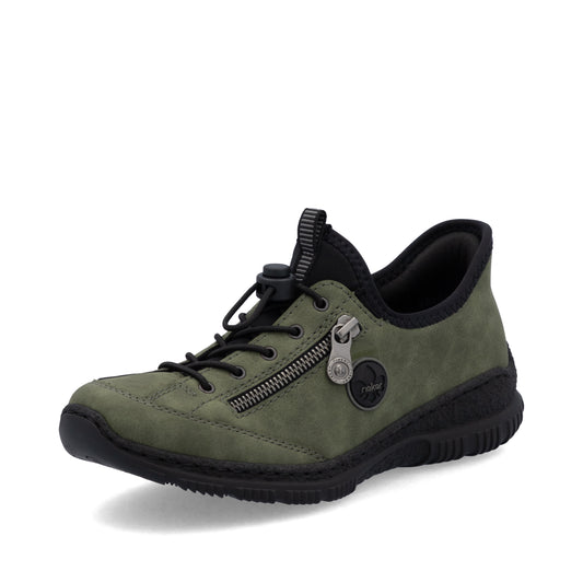 Rieker Woman's Shoes - Green | N3267-54