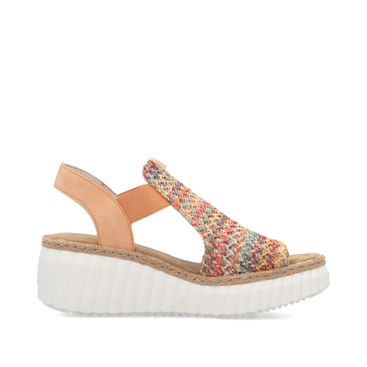 Rieker Woman's Sandals - Multi-Coloured | 69172-92