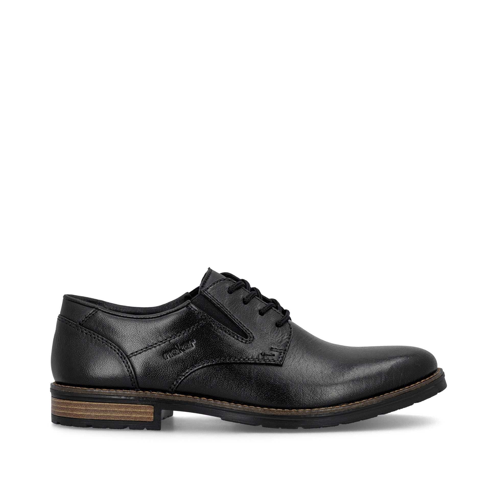 Black Elasticated Shoes for Men | Rieker 14621-00