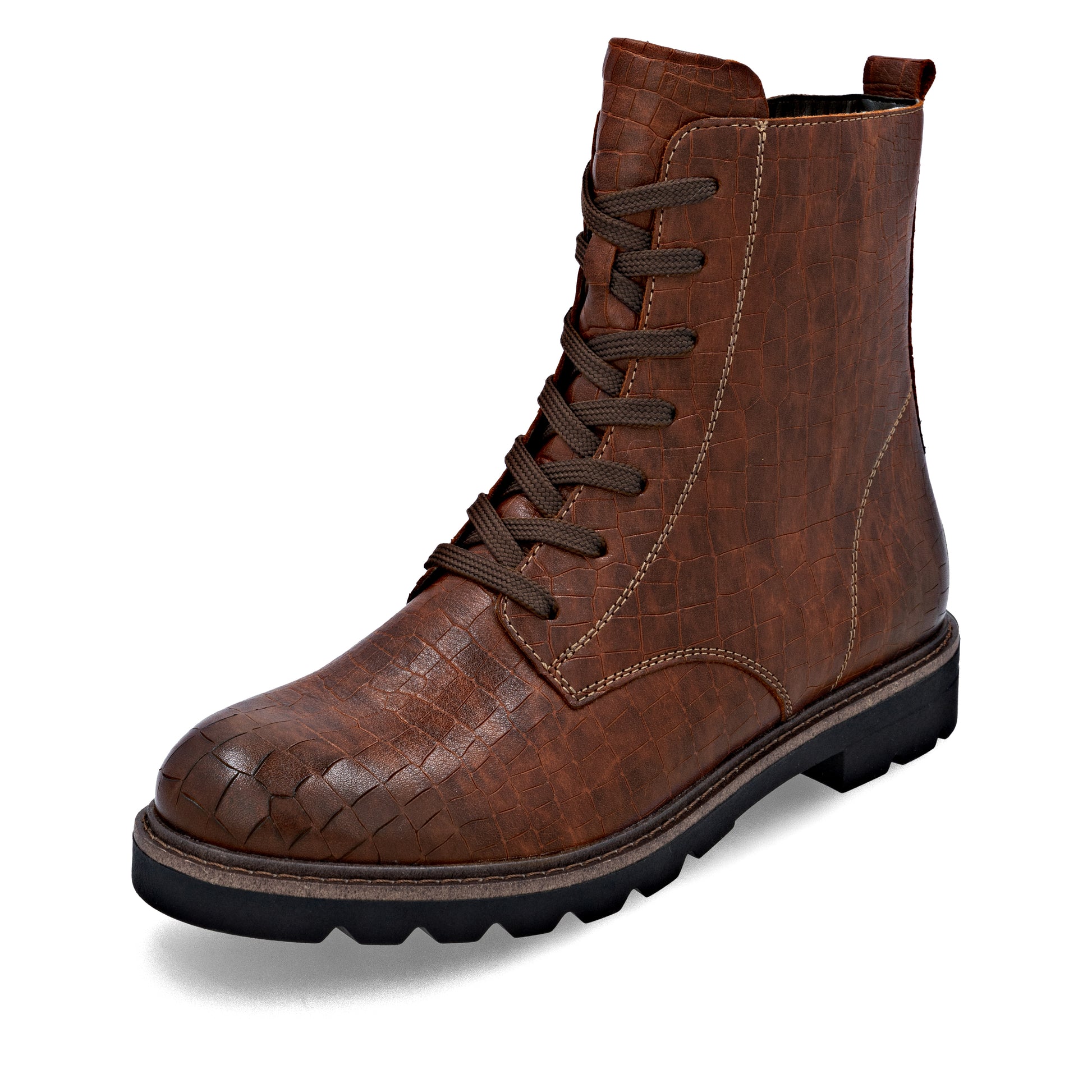 Brown Zip Boots for Women | Remonte D2Q71-22
