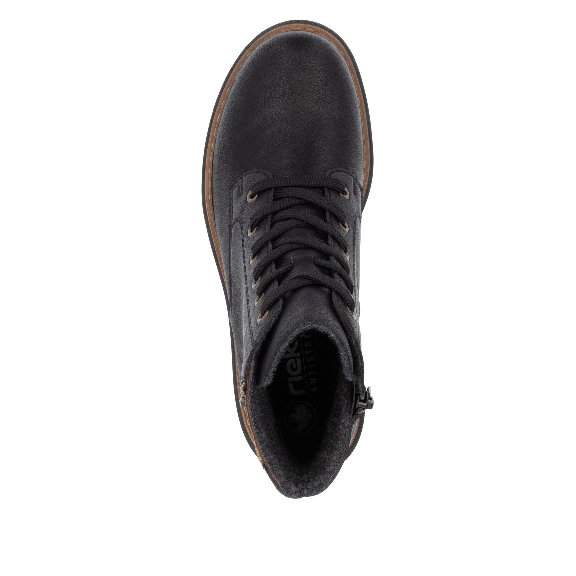 Black Zip Boots for Women | Rieker 72617-00