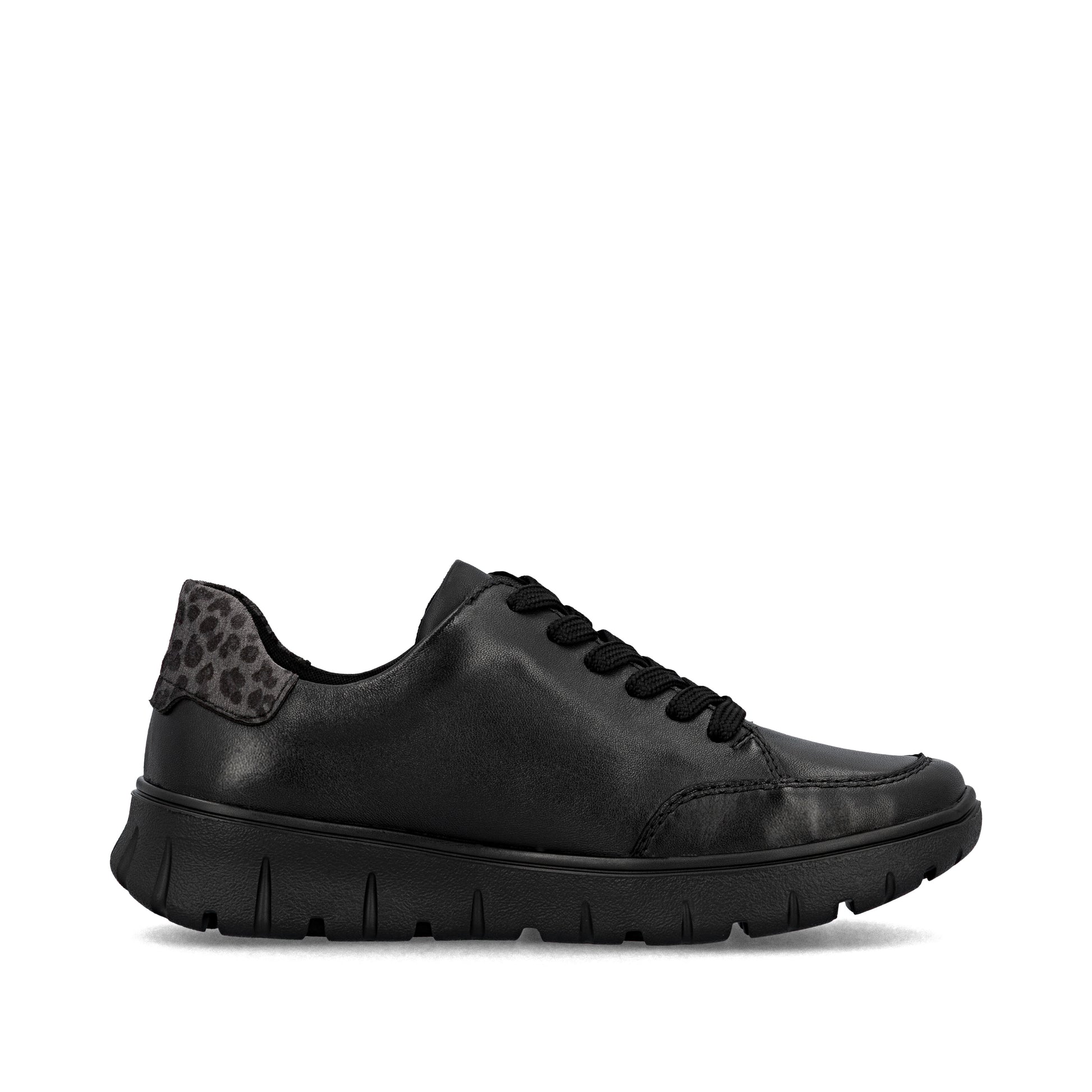 Black Zip Shoes for Women | Rieker N1301-01