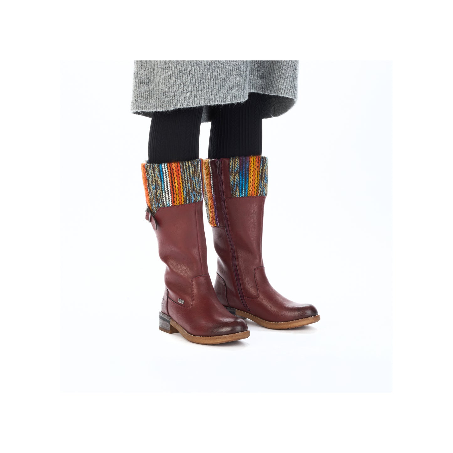 Rieker Woman's Boots - Red | 94692-35