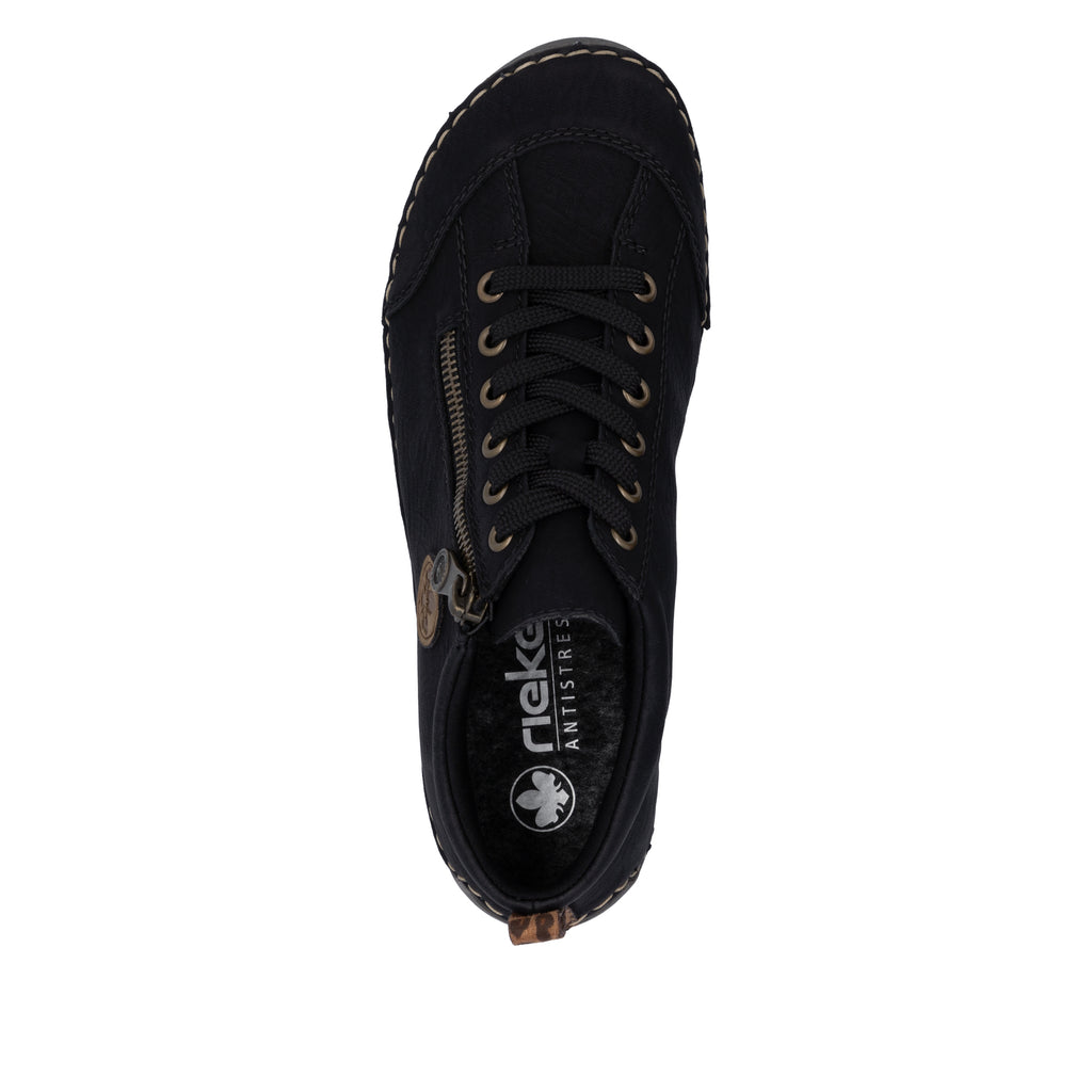 Black Zip Boots for Women | Rieker 52514-00