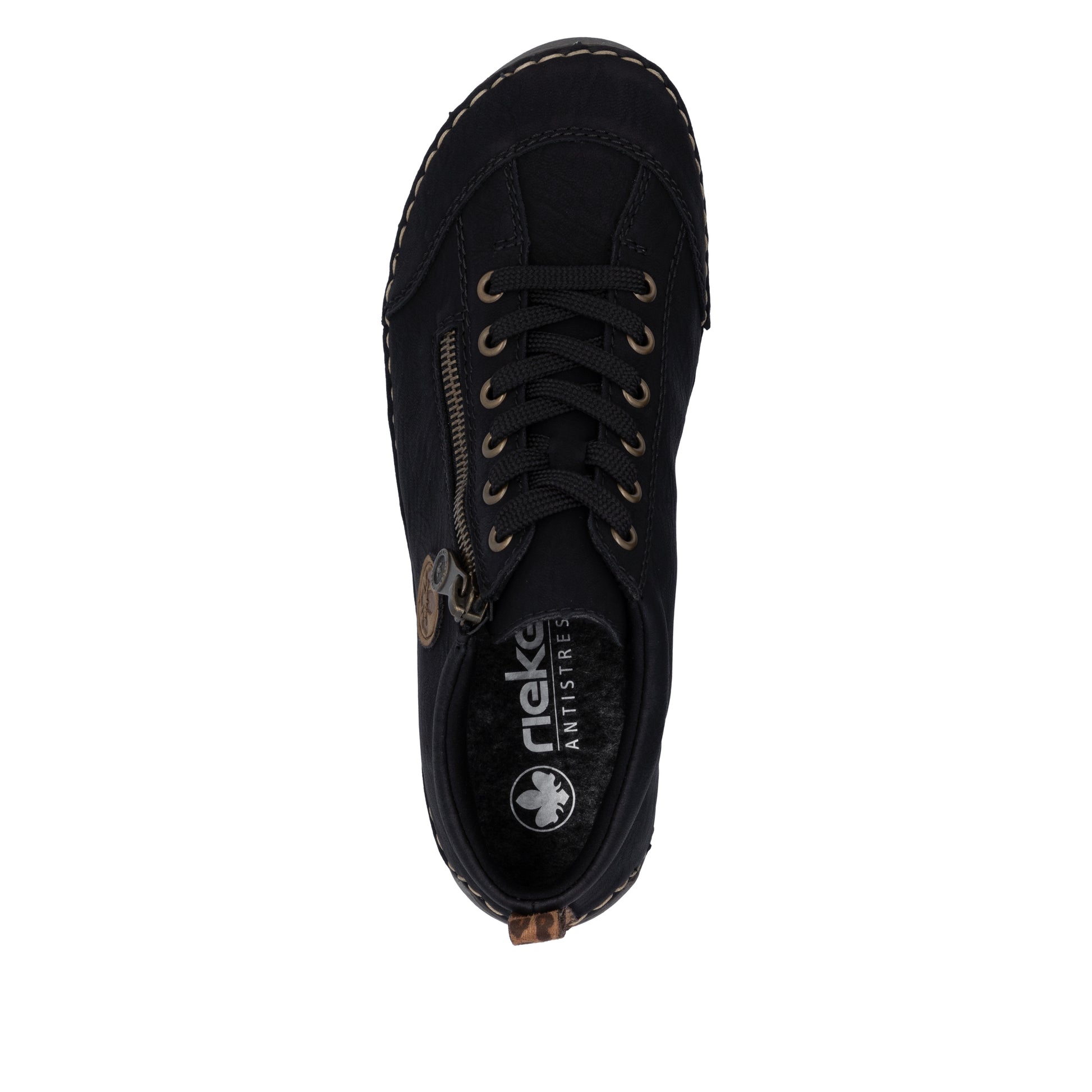 Black Zip Boots for Women | Rieker 52514-00