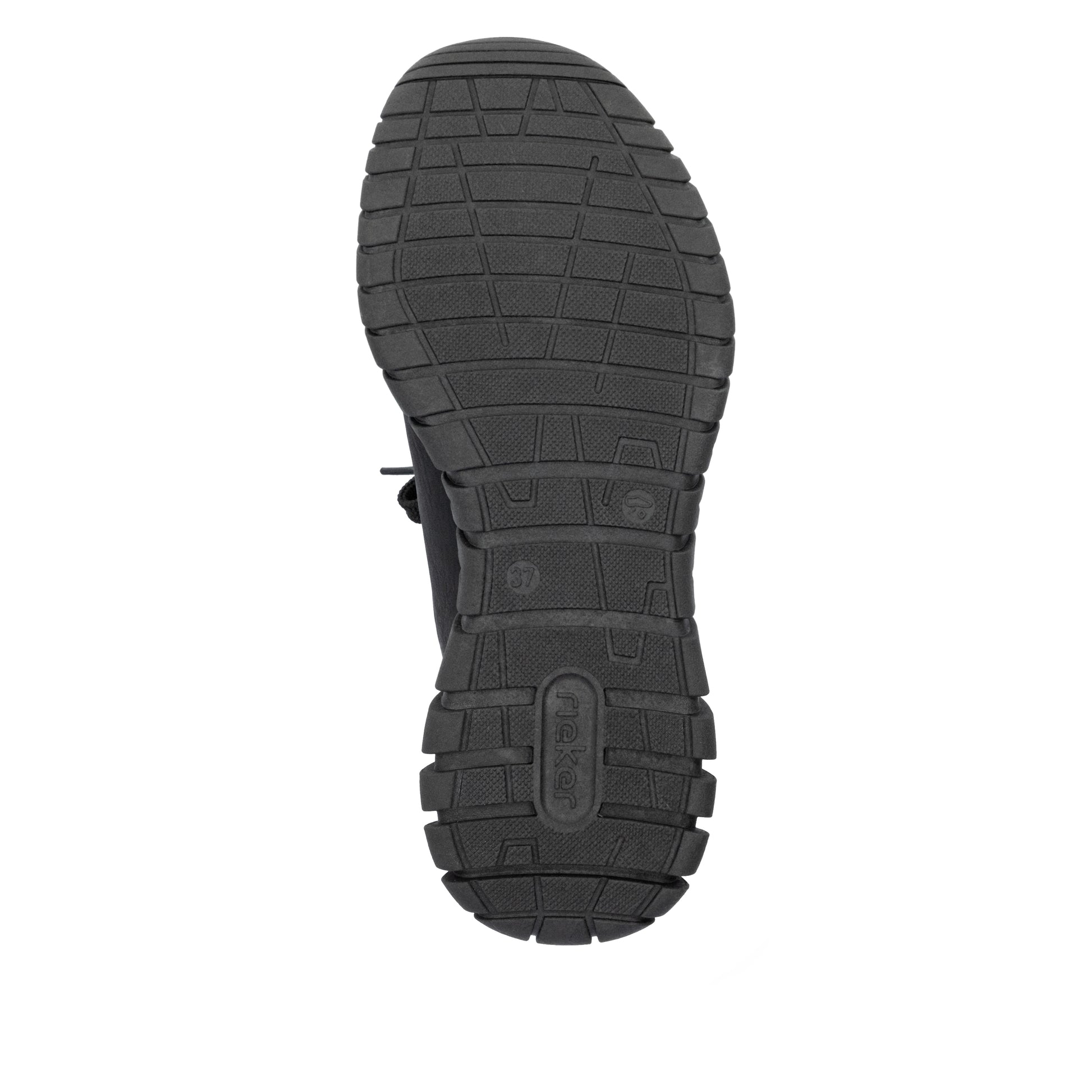 Black Elasticated Shoes for Women | Rieker M5352-00