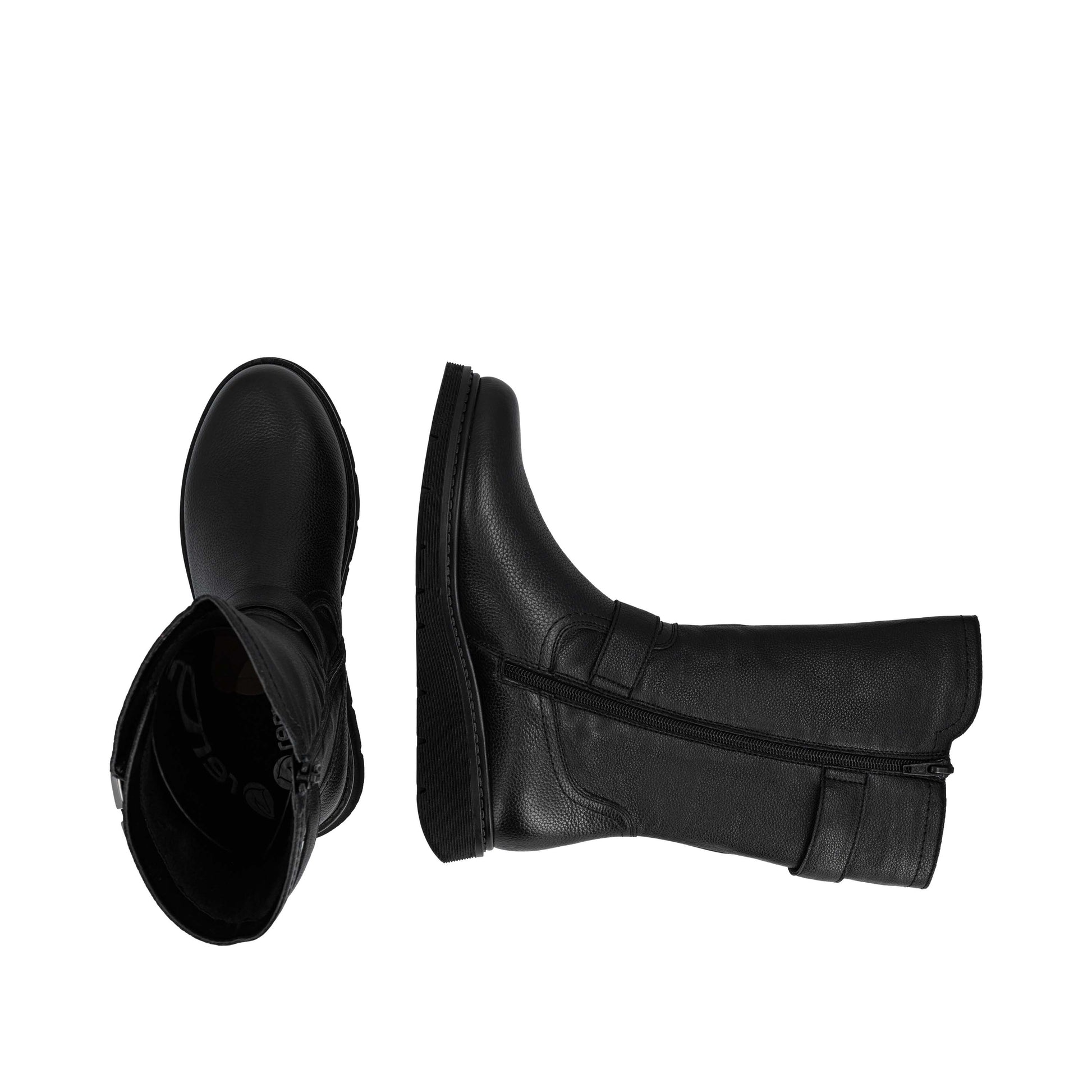 Black Zip Boots for Women | Remonte D3980-00