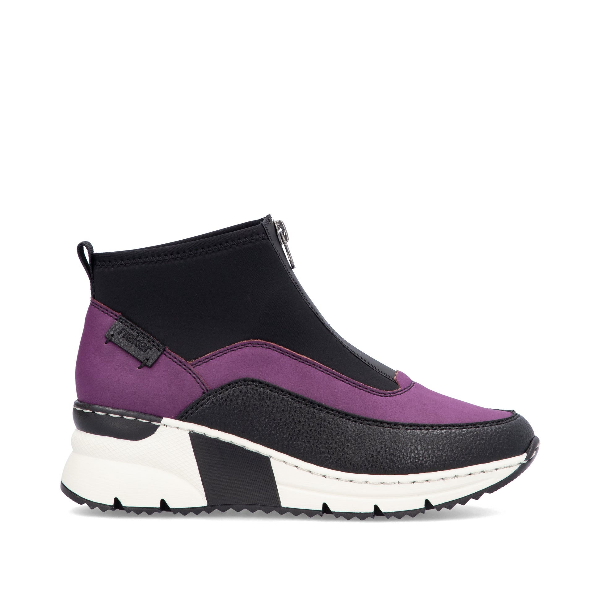 Pink Zip Boots for Women | Rieker N6352-30