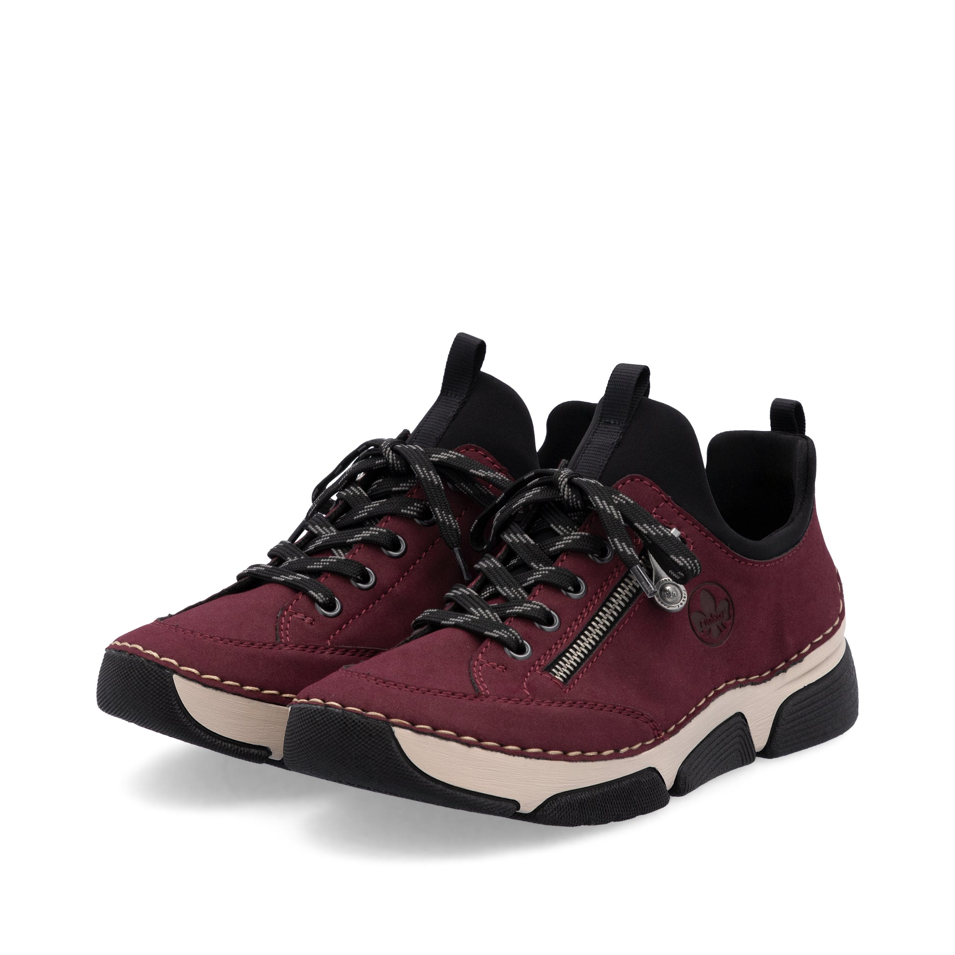 Red Elasticated Shoes for Women | Rieker 45973-36