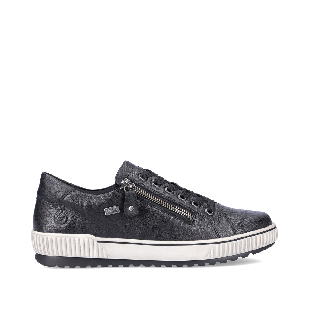 Black Zip Shoes for Women | Remonte D0700-00