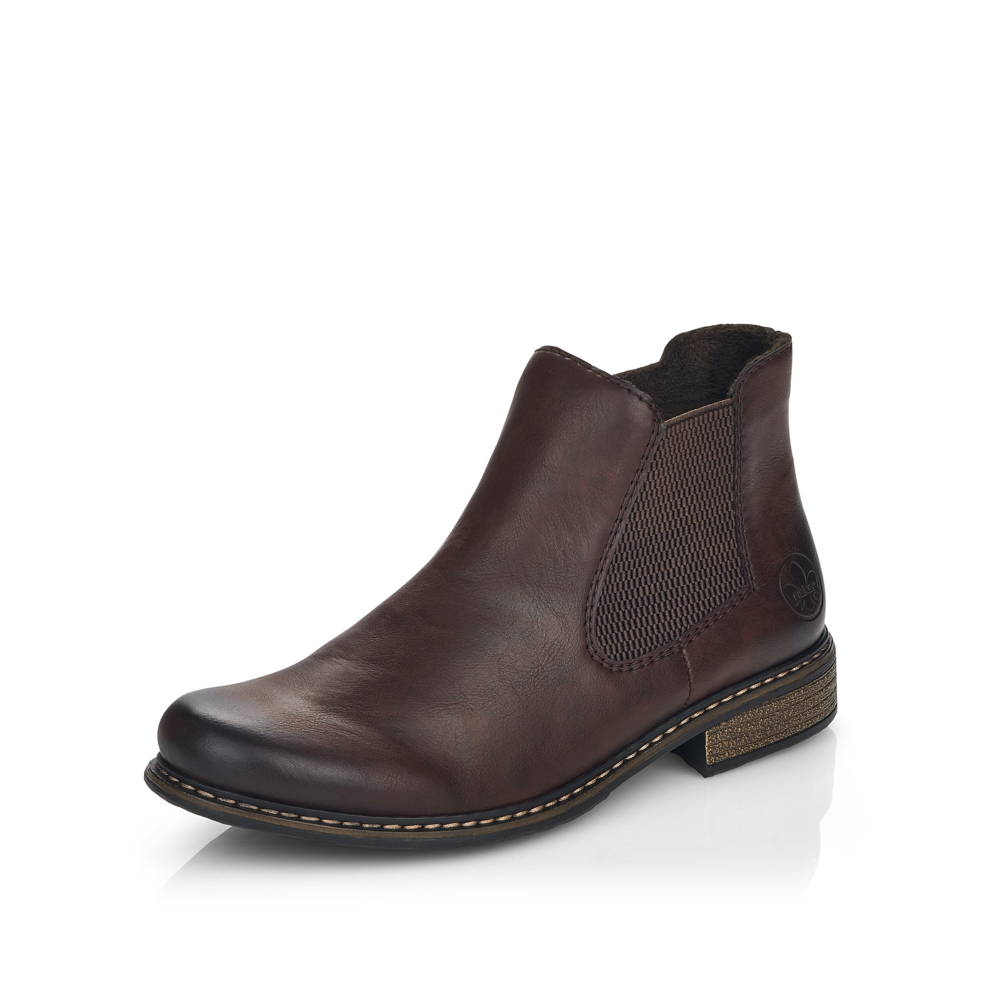 Brown Zip Boots for Women | Rieker Z4994-26