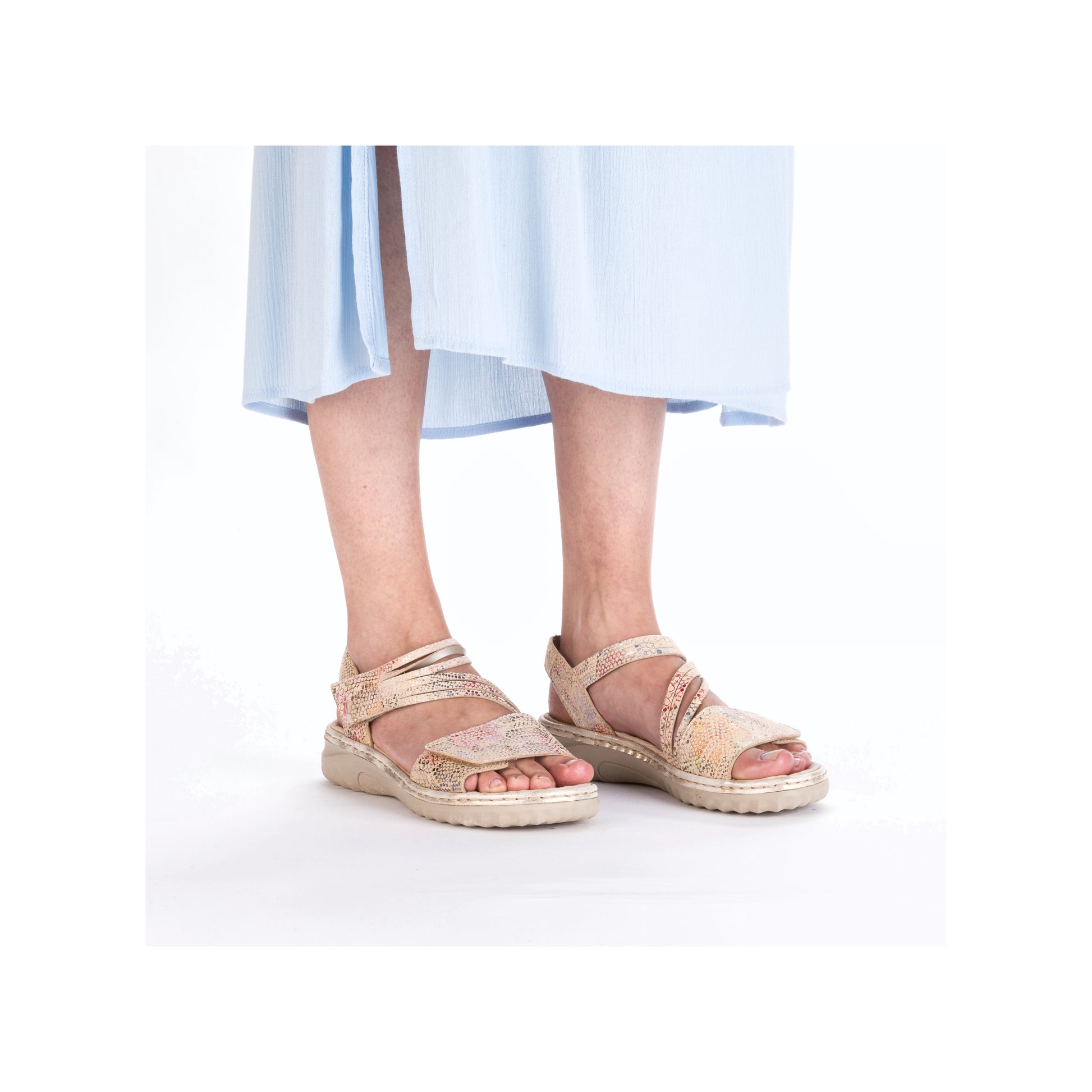 Multi Hook & Loop Sandals for Women | Rieker 60464-90